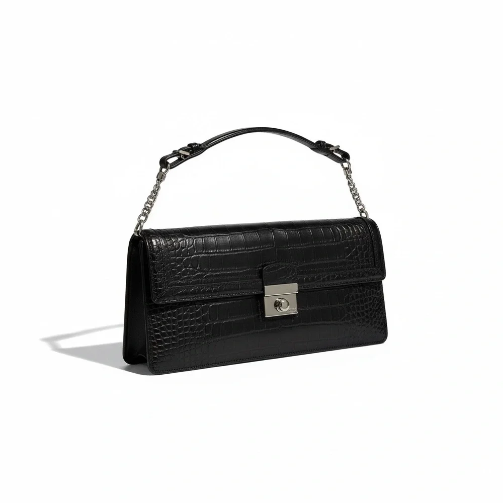 Coach black y2k shoulder bag